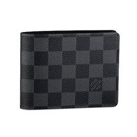 louis vuitton monogram wallet black|Louis Vuitton black checkered wallet.